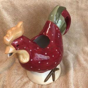 Worcester Rooster Collection Beverage Pitcher 11.5”x9.5”